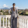Pantaloni Palazzo Grigi a Vita Alta – Stile e Comodità in Perfetto Equilibrio