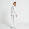 Completo Donna a Righe Bianche e Grigie – Chic Effortless