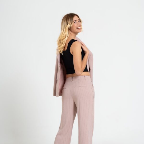 Tailleur Donna Rosa Cipria – Eleganza Decisa